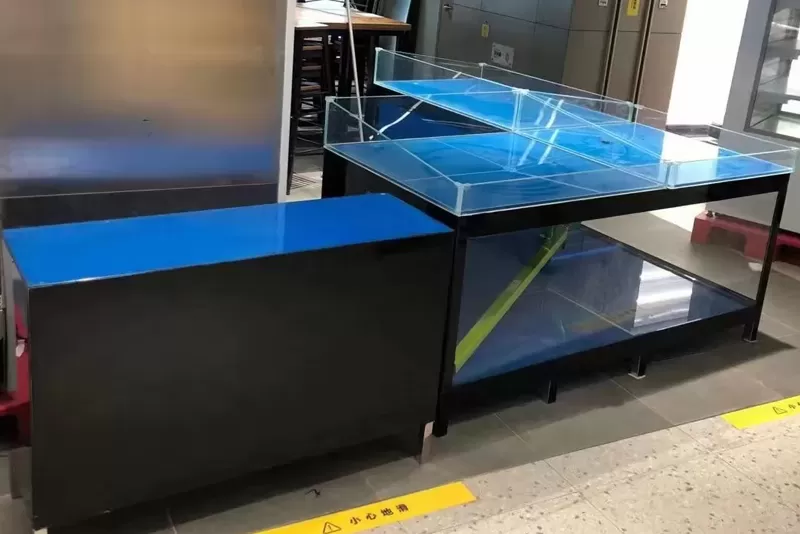 How can customized fish tanks solve the problem of corner Spaces in restaurants? Design Guide for High and Low Stratified Seafood Tanks